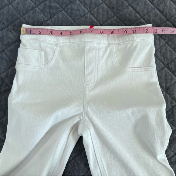 Spanx Jeans Women Small Jean-Ish Skinny White Tummy Control Jegging High Rise - Picture 4 of 8